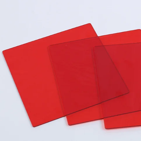 Rugged and unique design translucent polystyrene board/plastic color board