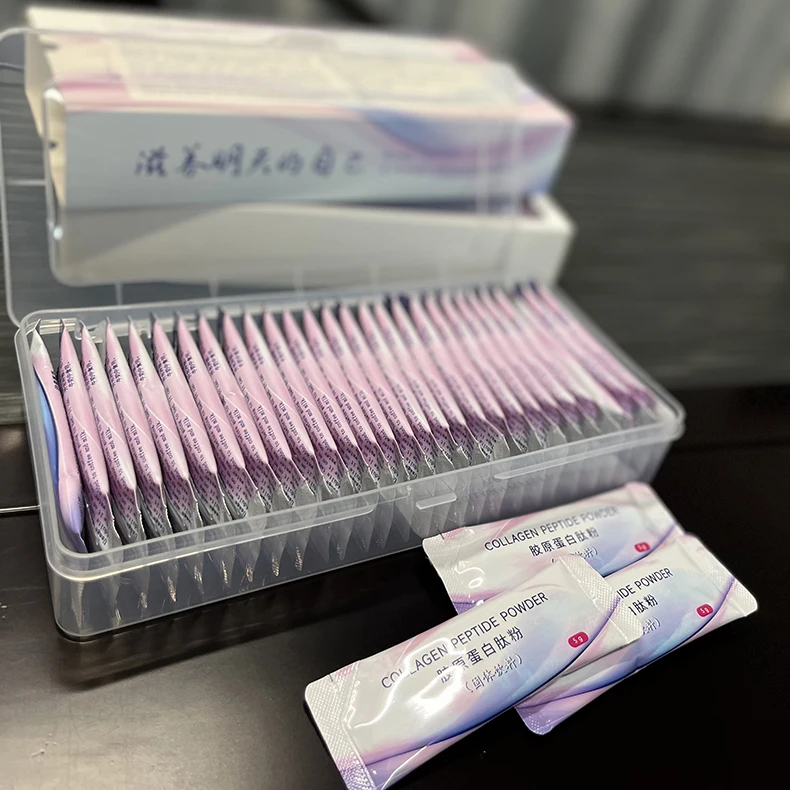 Настраиваемый КОЛЛАГЕНОВЫЙ ПОРОШОК 5-10 г/Саше, продукты высокого качества, Халяль, рыба, коллагеновый напиток для борьбы с старением