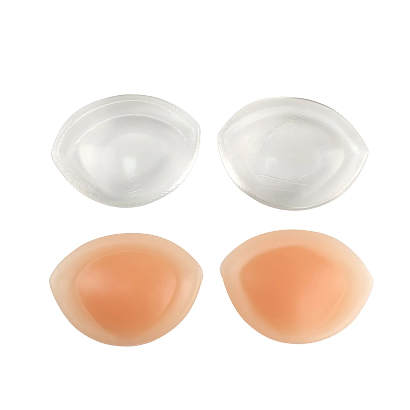 Invisible Breast Enhancers Waterproof Bra Inserts Transparent Silicone Bra Pad For Swimsuit