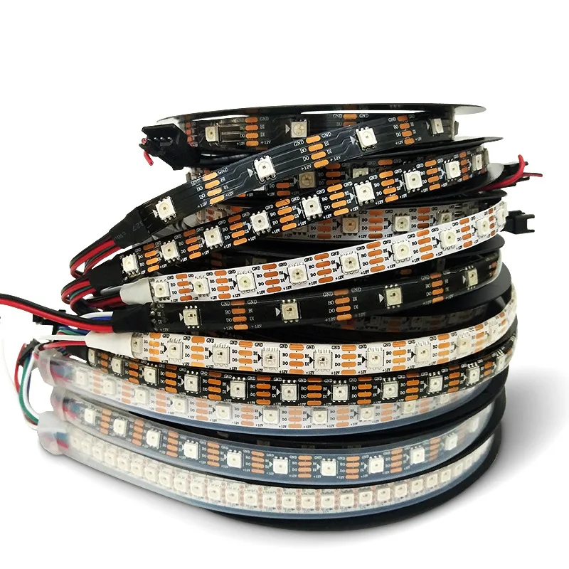 OHANEE technology ip30 ip65 ip67 12v rgb digital led strip type ws2815