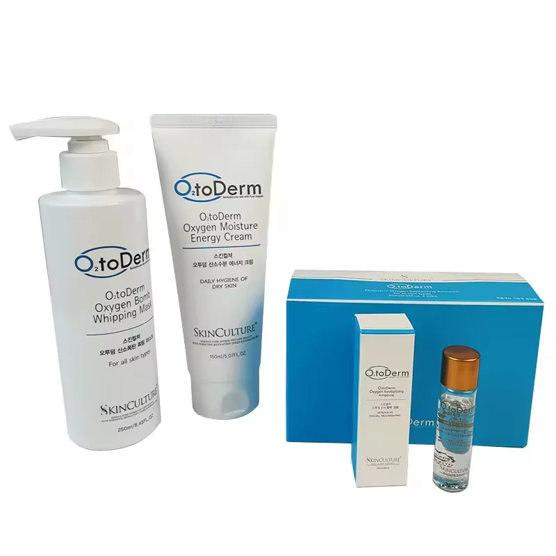 O2toDerm Oxygen Therapy Skin Rejuvenation with High-concentrated and Anion Soothing Anti-aging Machine
