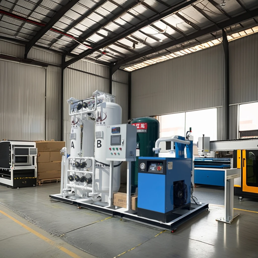 China Manufacturer Supplier Factory Explosion Proof Psa High Purity Oxygen Generator with HMI Control Panel