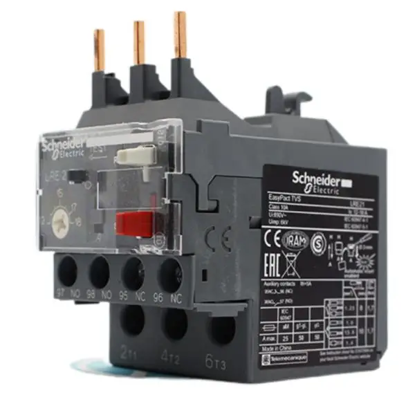 Sch-nei-der Stock LRE21 Easy TeSys Differential Thermal Overload Relay Class 10A