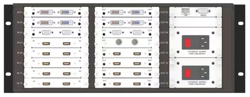4x4 8x8 8x12 16x16 32x32 4k60hz hdm i2.0 video wall controller