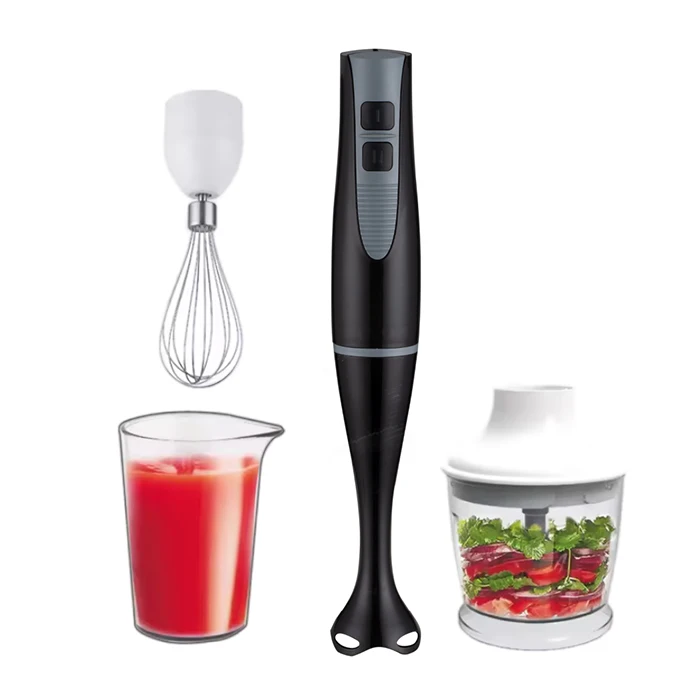 OEM Plastic Hand Stick Blender Household Fresh Fruit Blender Mixer Push Button Control Food Blender