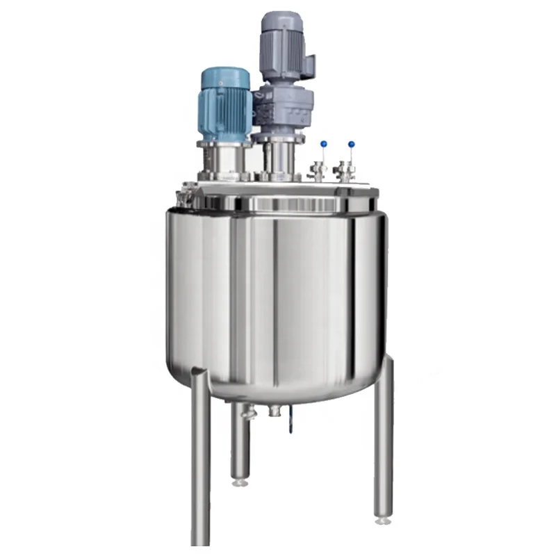 stainless steel steam solvent emulsification blend processing tank