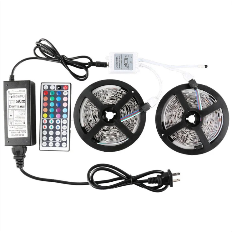factory direct selling hits 5050RGB 5V 12v kit 30leds/M RGB IP65 IP20 Support wifi color tv led usb led strip lights