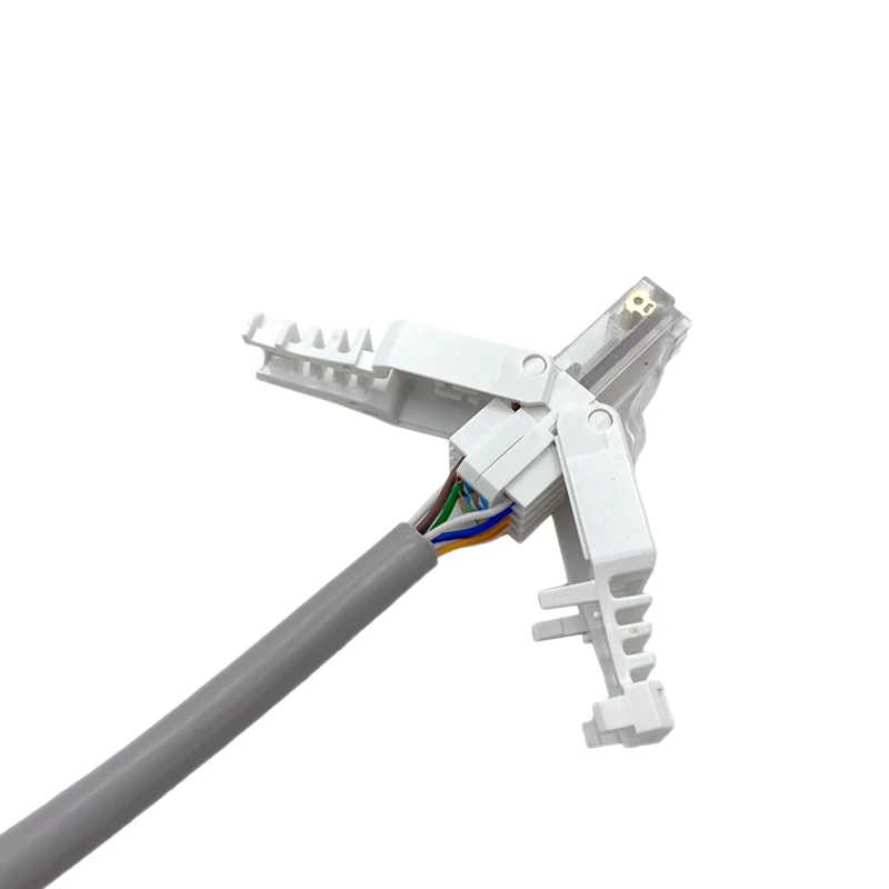 Cat6 позолоченный 8P8C Toolless RJ45 разъем Модульный