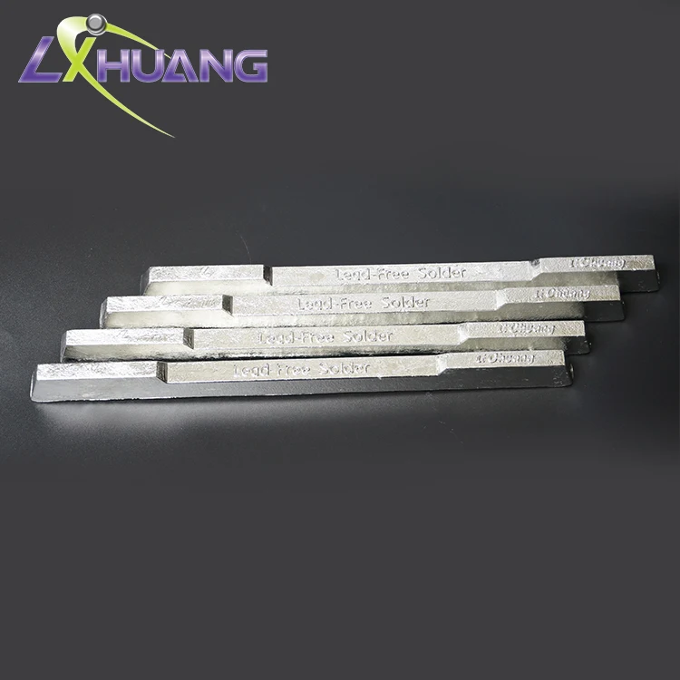 Lichuang tin bismuth solder bar sn42/bi58 low temperature melting point lead free welding rod for electronicproducts