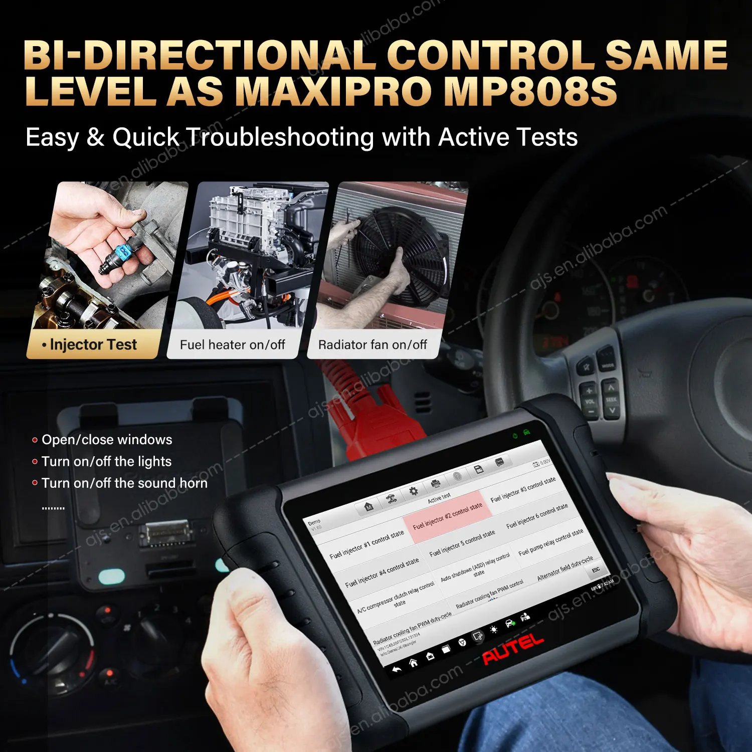 Autel MX808S Diagnotick Professional Automotive Scanner All System OBD2 Auto Diagnostic Tools Upgraded of MX808 MK808