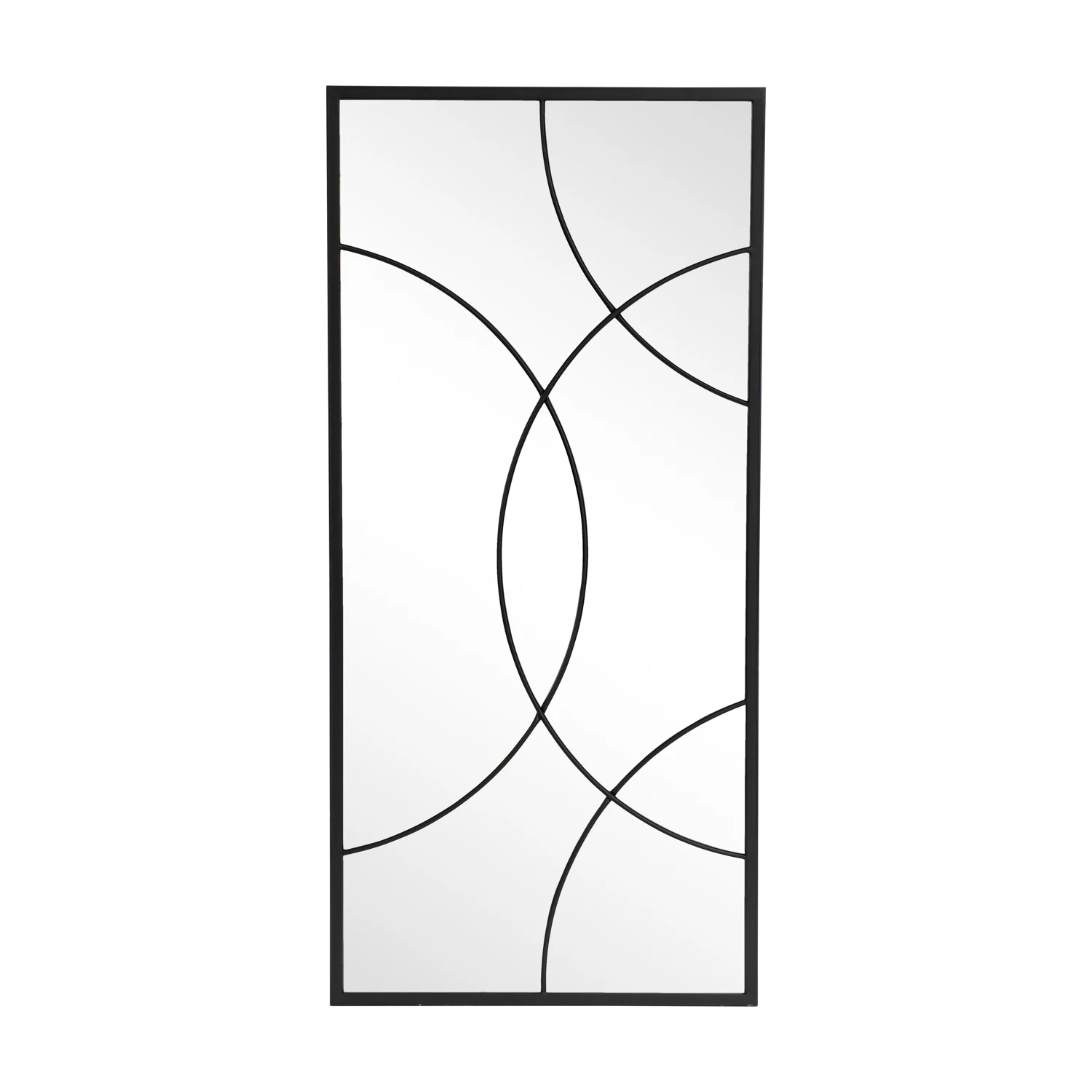 YUNFEI Nordic Style Black Gold Painted Home Decoration Pieces Living Room OEM Decor Mirror