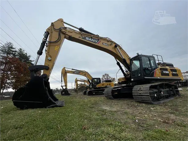 Used Large Crawler 50 Ton SANY SY500 for Sale Good condition SANY SY500H China 50ton  Used large excavator machine