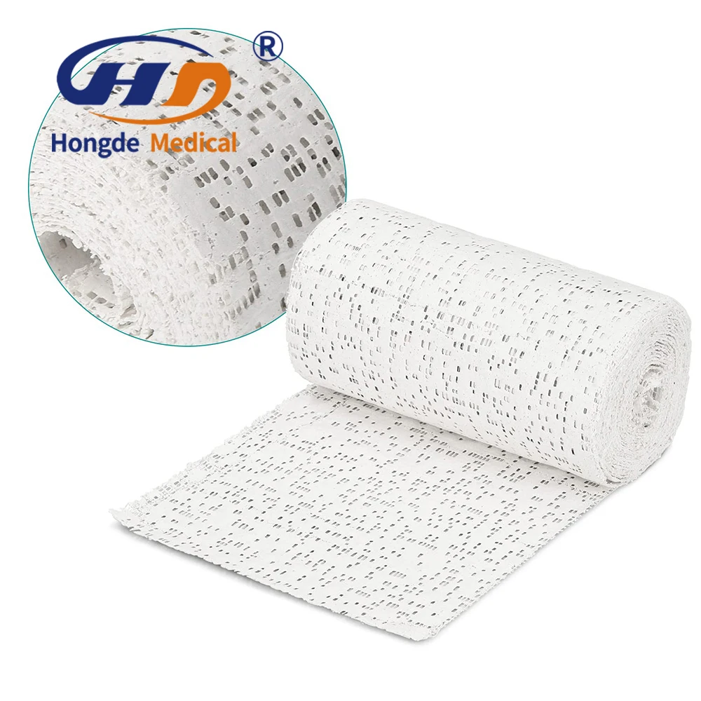 Ce Iso Approved Pop Bandage 10cm*2.7m High Quality Weight 400g/M2 Plaster of Paris Bandage