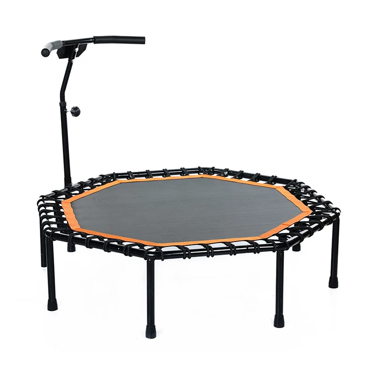 Zoshine Premium Mini Trampoline Indoor Foldable Small Trampoline  Bungee Jumping Kids Adults Trampoline with Handle