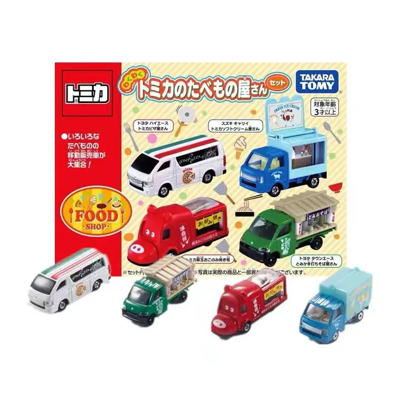 Tomica Fire Engine Farm Construction Vehicle Collection Set Car Toys Boy Girl Gift  Diecast Model Car  Vehicles Toys for Kids