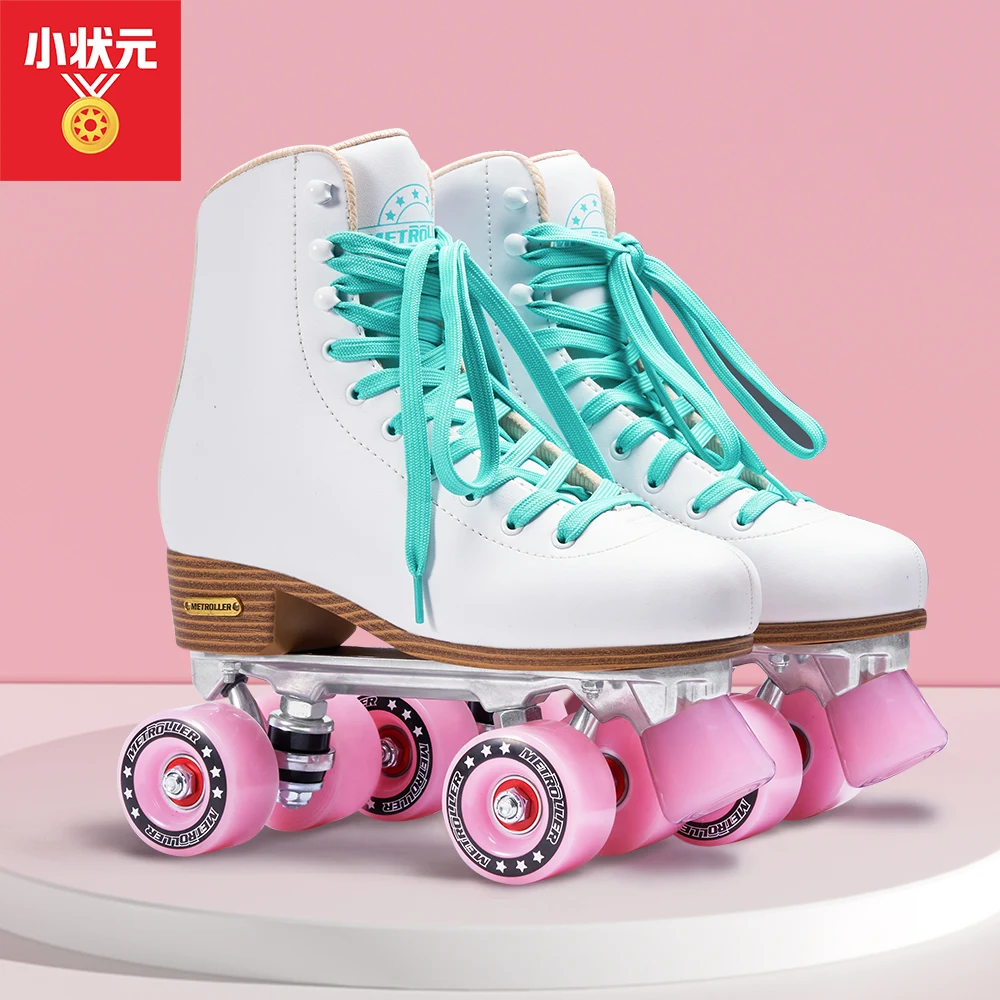 New Product Quad Four Wheel Roller Skates Double Adjustable Double Row Roller Skates Wholesale Kids Roller Skates
