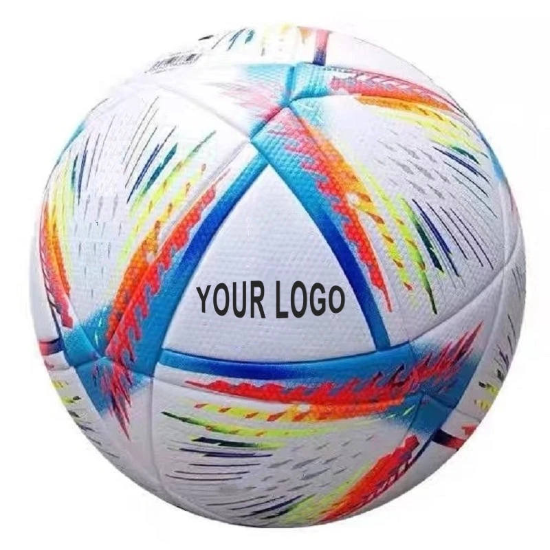 Wholesale custom logo professional football size 4 5 thermal bonded match training PU soccer balls