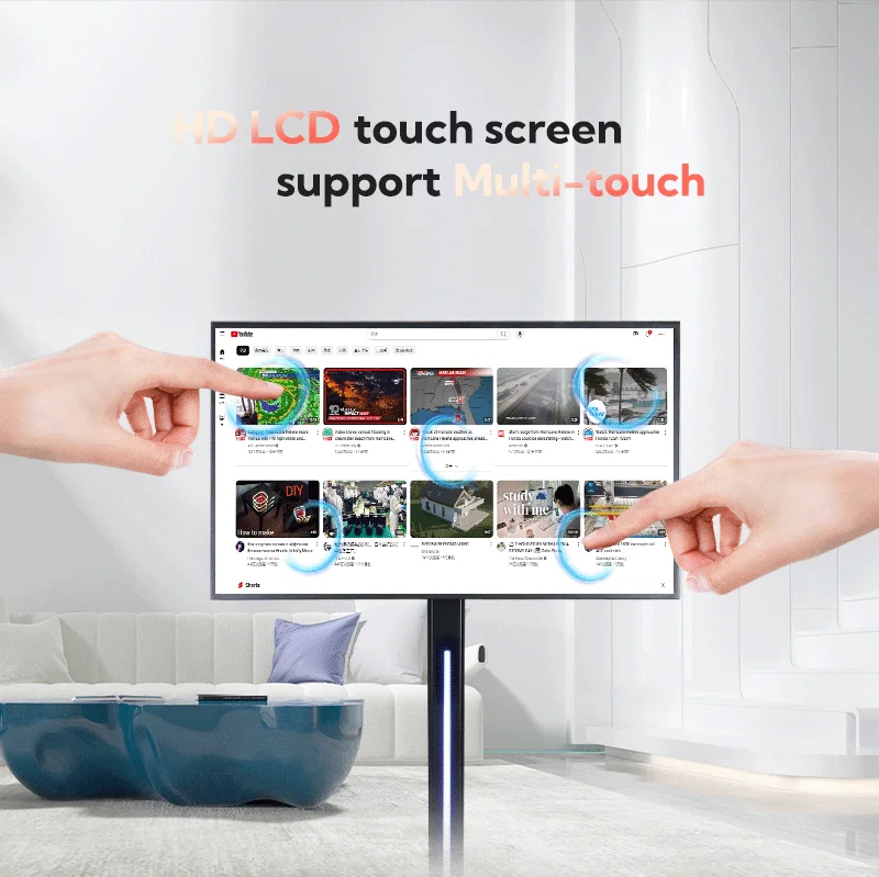 COSUN Smart Touch TV Android Os Indoor Wireless Smart Portable TV Portable Touch Screen Tv For Indoor