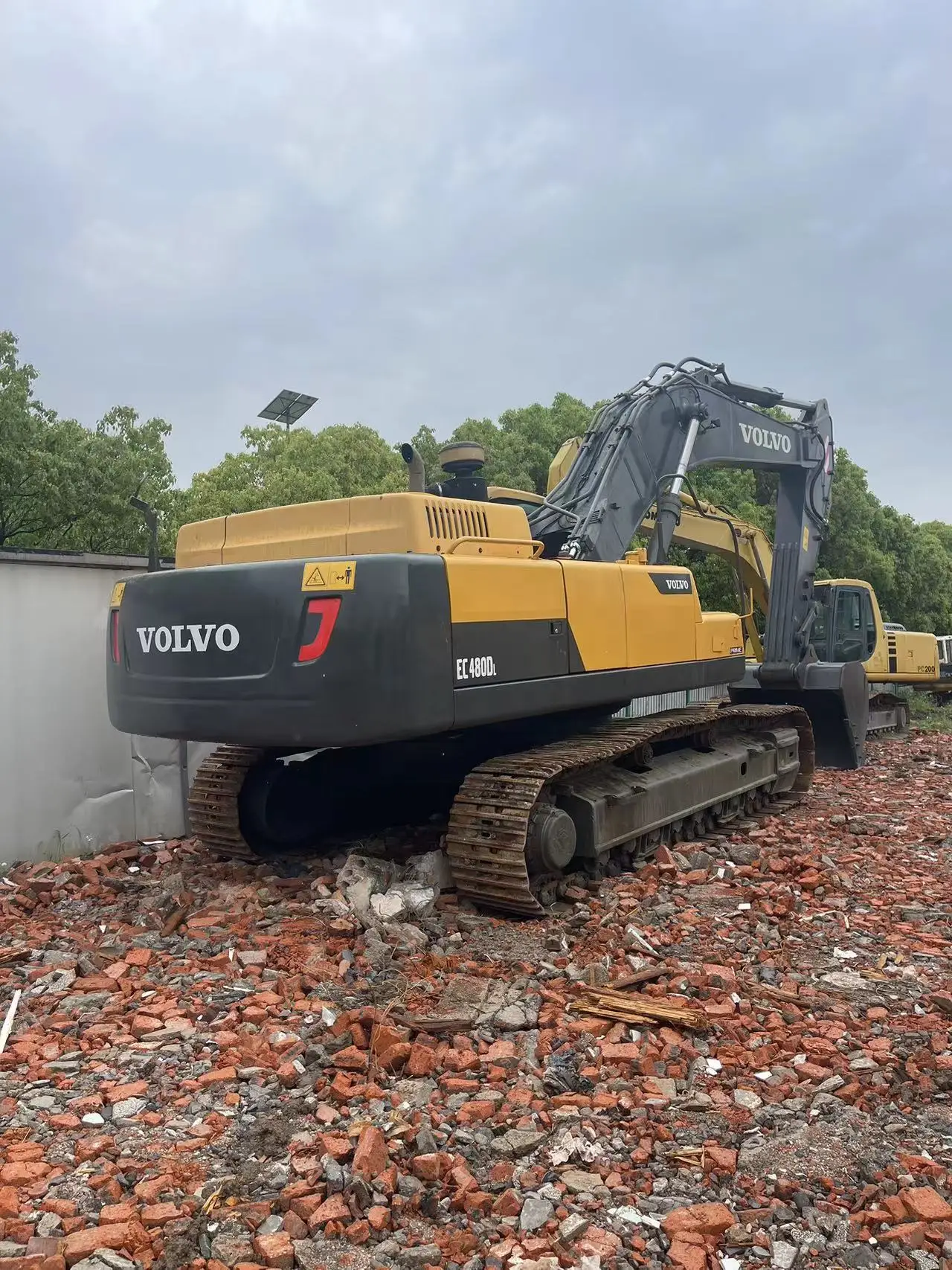 VOLVO ec480lc Excavator original korea volvo excavator volvo 480 excavator for sale