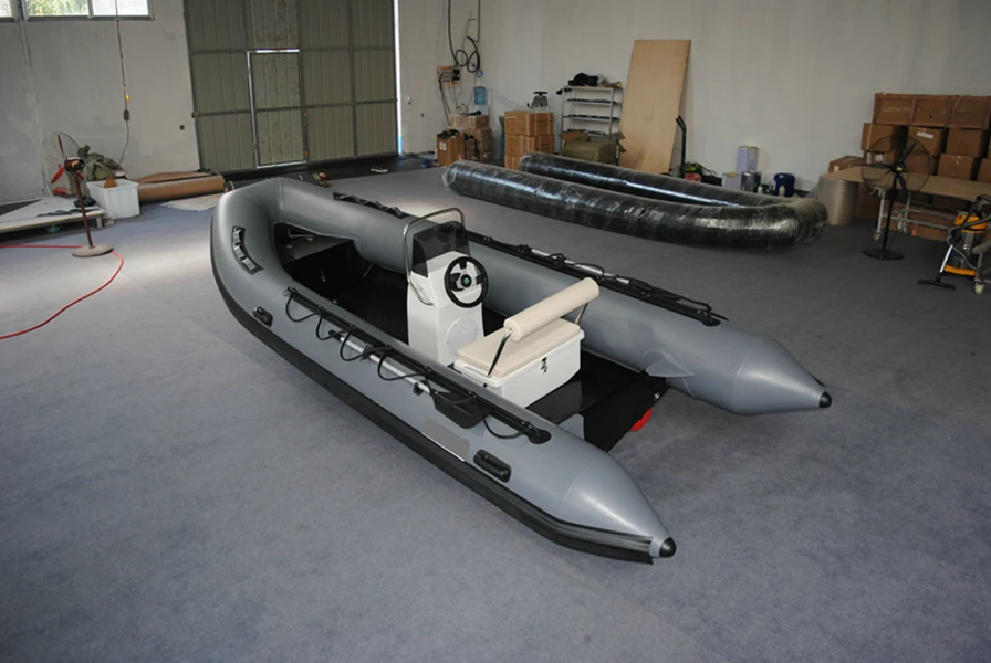 17ft 8 Passengers France Rib Fiberglass Rigid Inflatable Boat with CE for sale