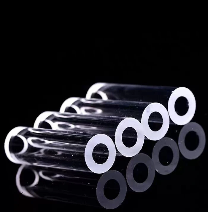 Hot Selling High quality Customized Borosilicate  Quartz Glass Tube Pipes