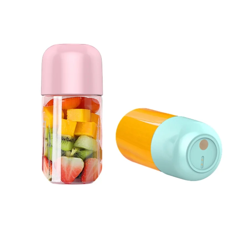 
 Мини USB портативный персональный блендер для коктейлей и смузи Миксер для фруктового сока Съемная чашка 3D соковыжималка чашка  