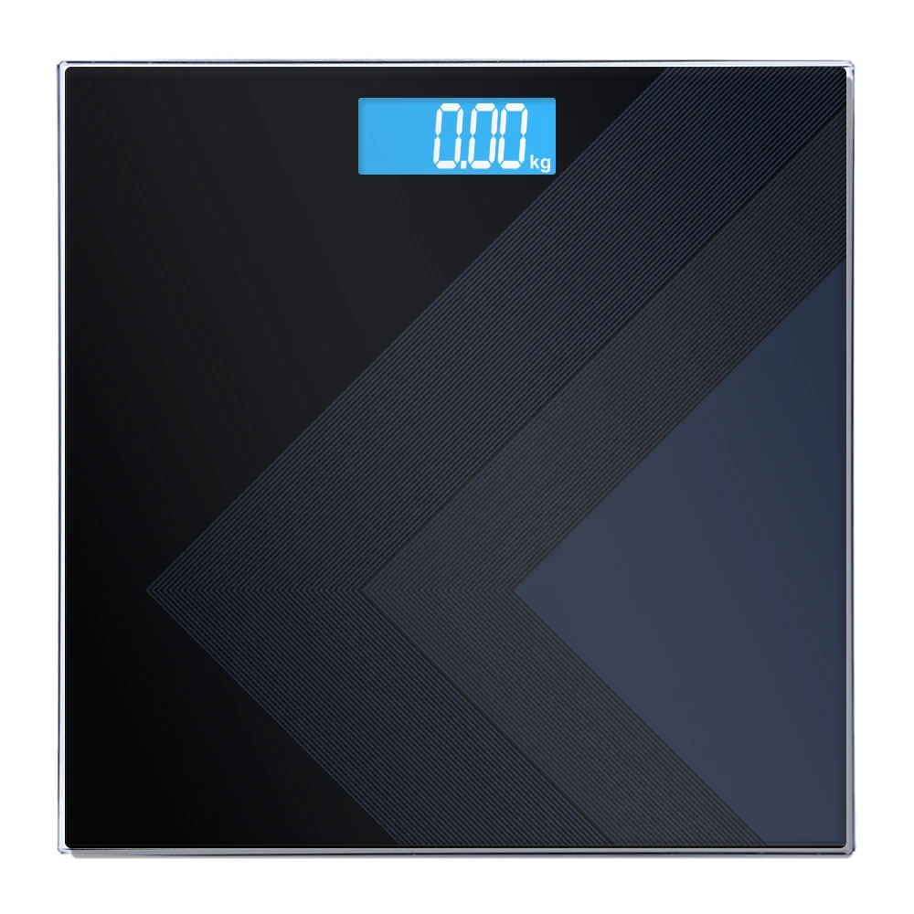 BL-6030 180Kg 396lb Tempered Glass Personal Digital Bathroom Body smart Weight Scale 30cm
