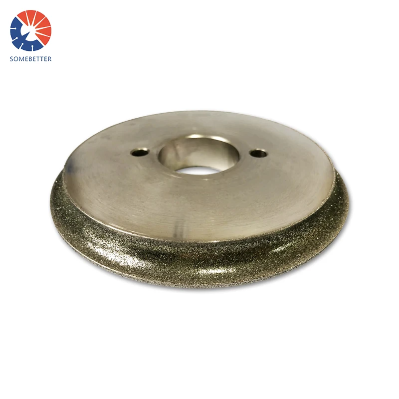 8 дюймов гальваническое покрытие бесцентровой алмазный шлифовальный круг cbn колеса для стеклянных кварцевых камней