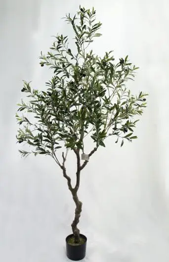 High quality 5ft 6ft 7ft 8ft 10feet faux plastic bonsai plant artificial olive tree with pot