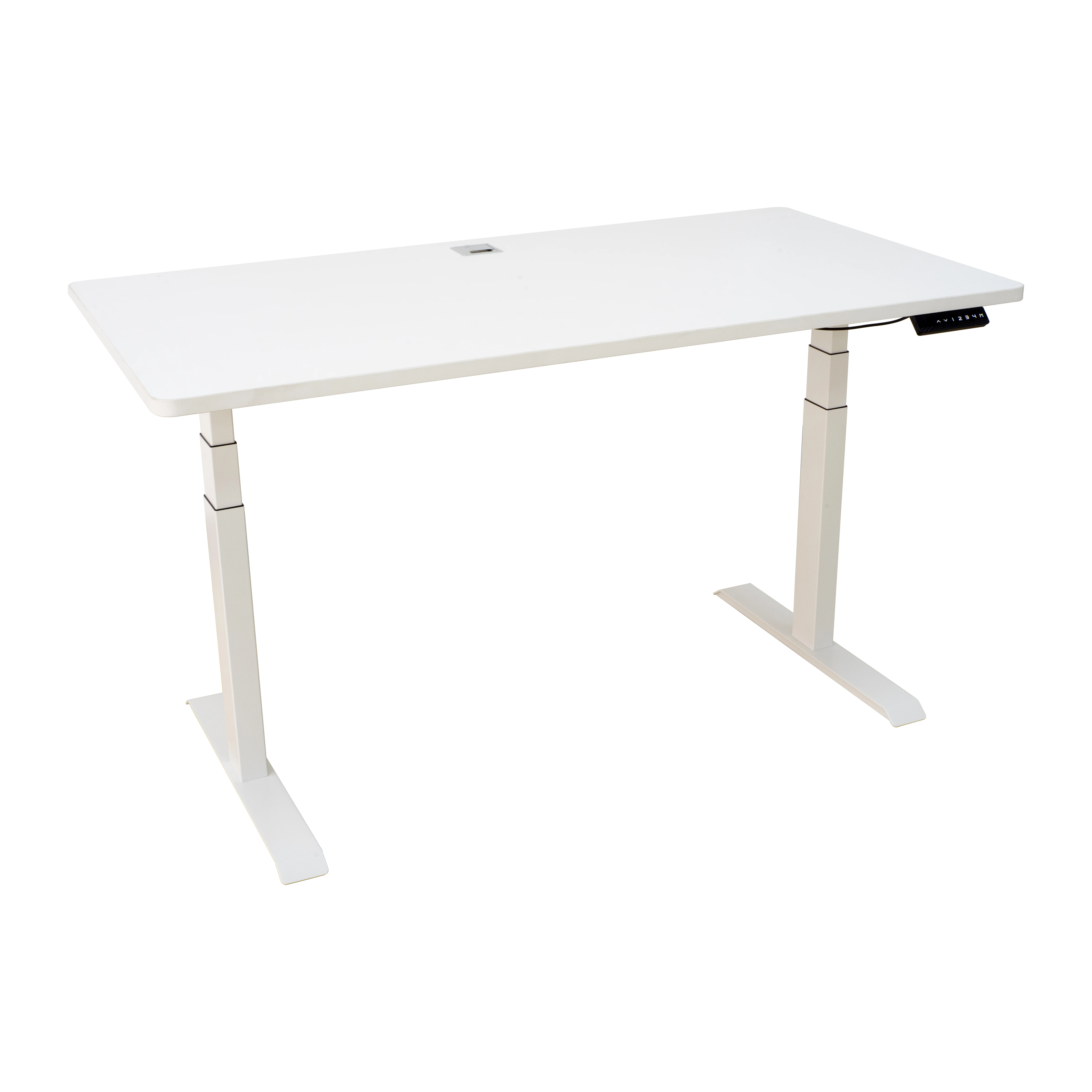 Modern Adjustable Height Work Table Computer Standing Electric Table For Office