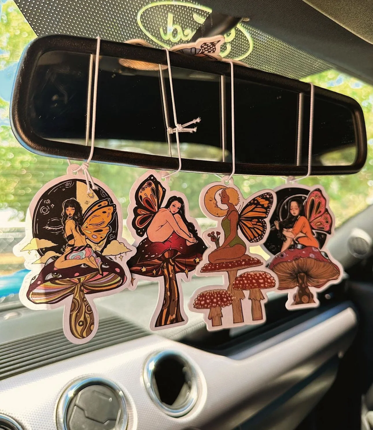 Cheap wholesale paper car perfume make your own logo air freshener with long card