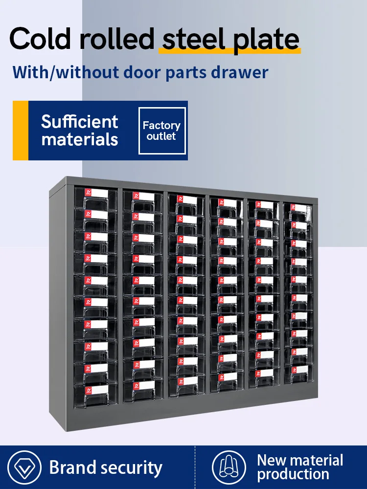 High Quality Toolbox Plastic Cabinet Multi-grid Drawer organizer Storage Box Tool Case Components Box Building Blocks Parts Box