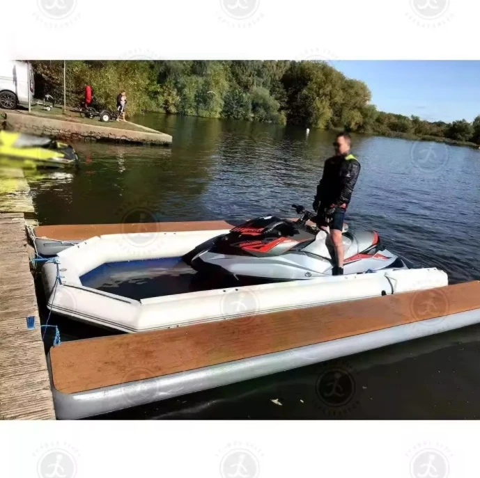 2024 Popular Hot Sale Jet Ski Rib Inflatable C Dock Jet Ski Collar Safty Water Equipment Jet Ski Rib For Protection