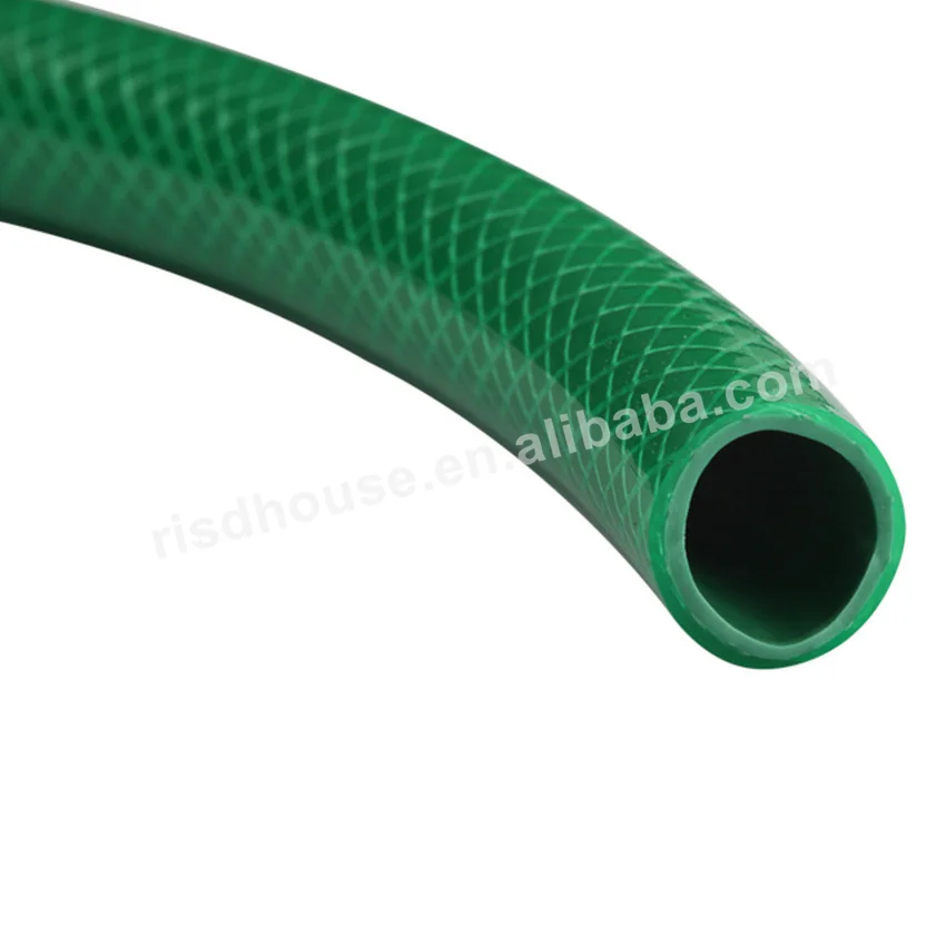 PVC Discharge Hose Flexible Conduit Pipe Customized Color / Size Garden Water Hose