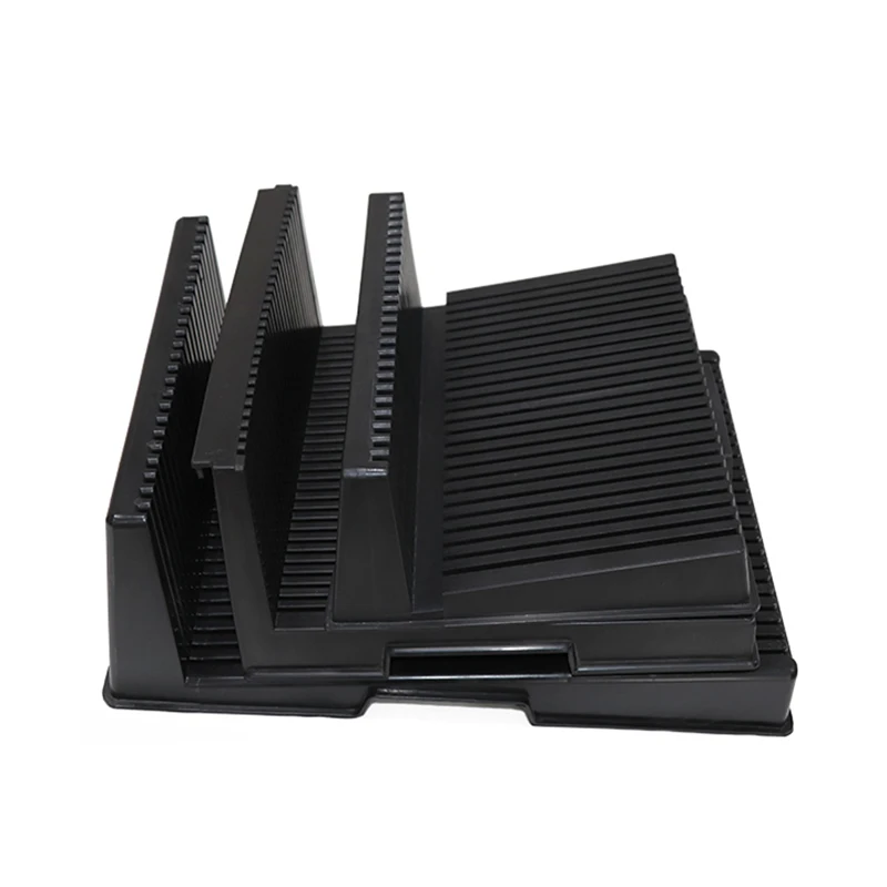 2021 new l style box smt reel storage pack 480*140*35mm circulation rack hard antistatic h type pcb tray esd