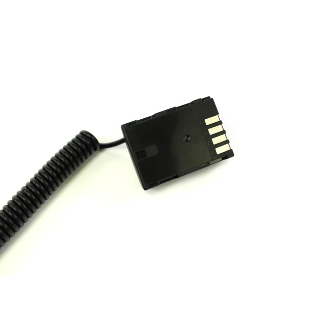 Extendable Power Adapter Cable for D-Tap Connector to Dummy Battery BLF19 for Panasonic Lumix  GH3 GH4 GH5 GH5s Camera.