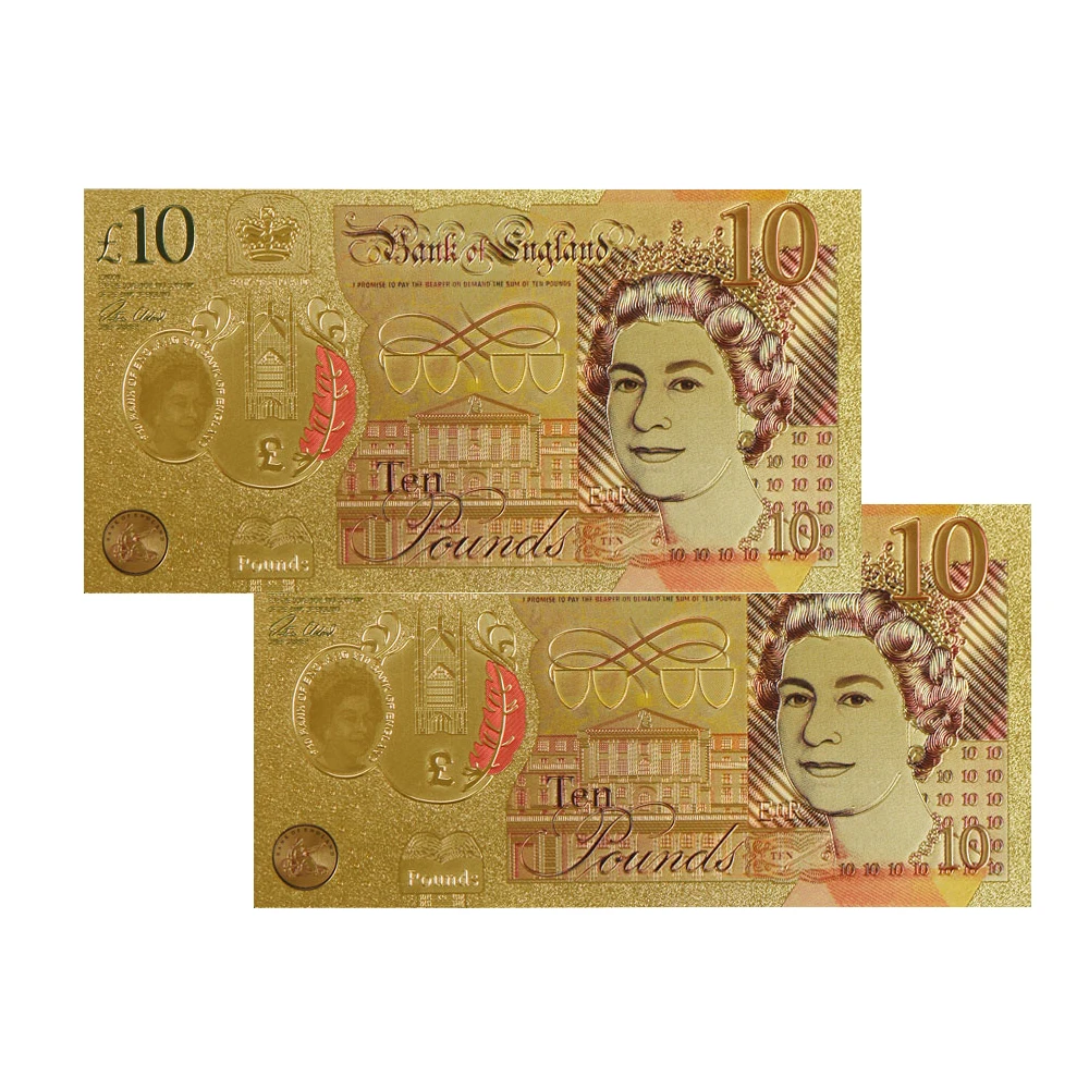Factory wholesale amazon hot sale souvenirs 24k gold foil printing banknote prop fake money