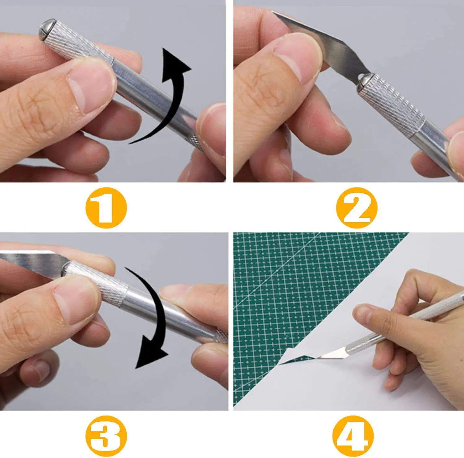 Precision Craft Knives Amateur Knives and Carving Knives-Used for Artwork DIY Projects Architectural Modeling