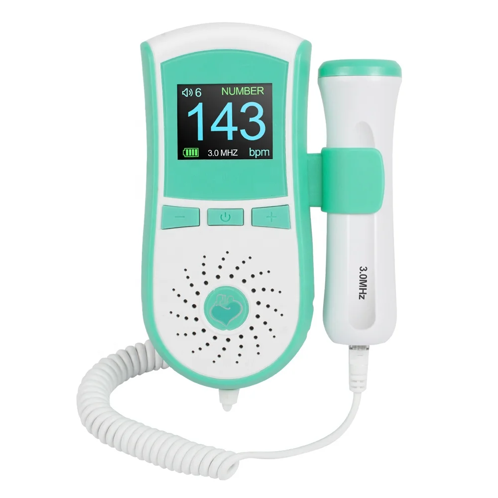 Clinical Analytical Instruments Portable Fetal Doppler Prenatal Heart Baby Heart Monitor