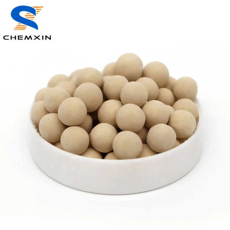 Manufacturer price sphere 1.7-2.5 mm zeolite desiccant molecular sieve 3A for alcohol dehydration