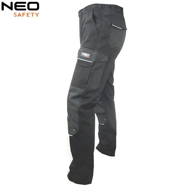 Other uniform wholesale sustainable workwear cotton cargo pants with 6 pockets