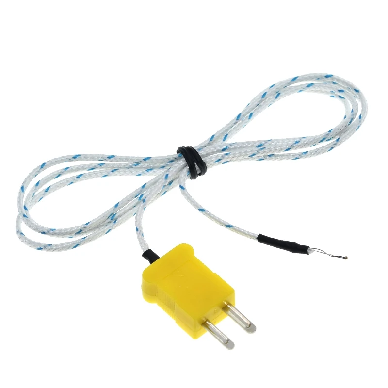 TZT K type surface thermocouple temperature sensor 1m wire thermocouple probe -20~500C