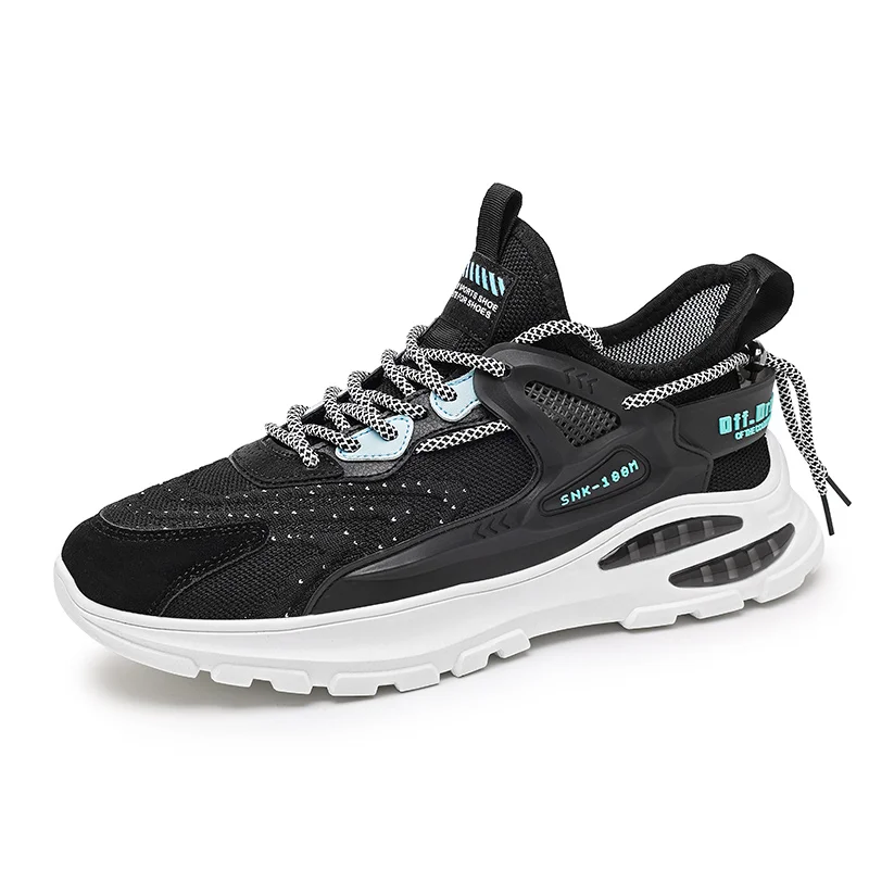 Factory Wholesale Outdoor Fly Knit Super Light Slip Indestructible Colorful Air Shoes Sneaker