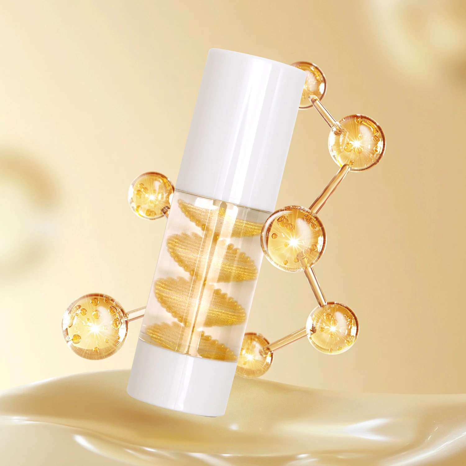 Perfectcare OEM ODM focusing on hydrating Skin Repair Skin Damage Golden Fan Essence Hydrating Moisturizing  For Face Serum