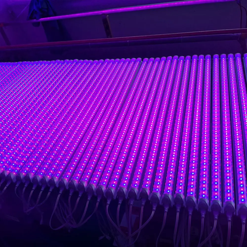 best indoor plant growth lamp strip uv ir bar t8 led grow tube light 15w 2ft3ft4ft5ft blue rootstock  flowers growing red light