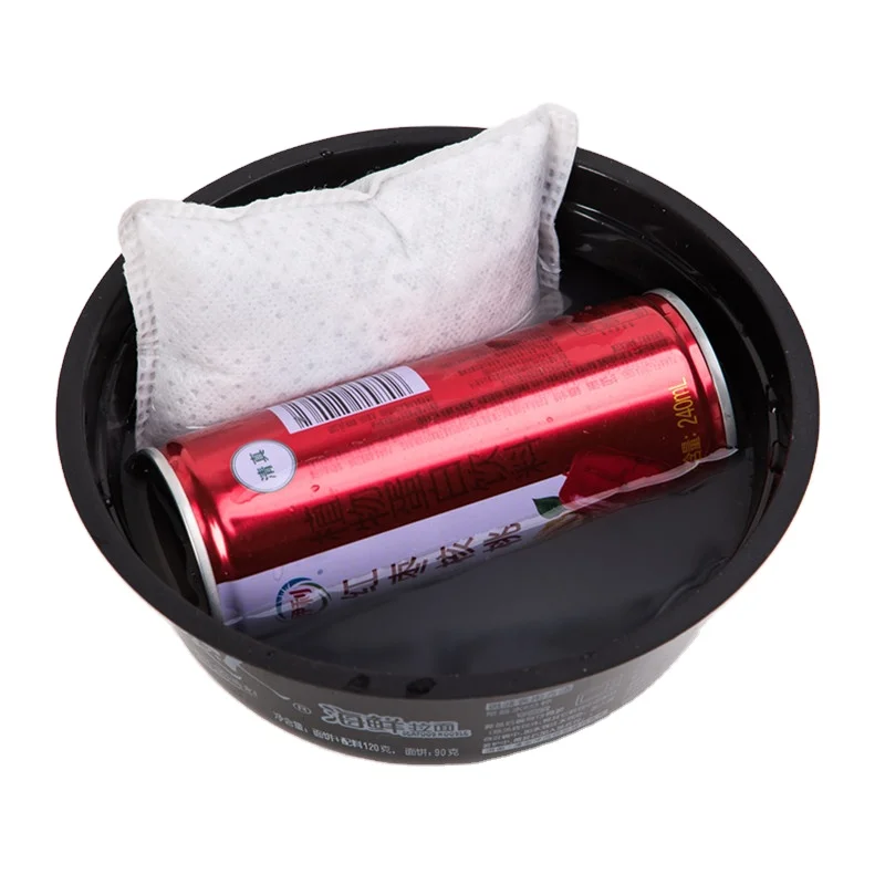 Gold supplier customize self heating box with bag for food