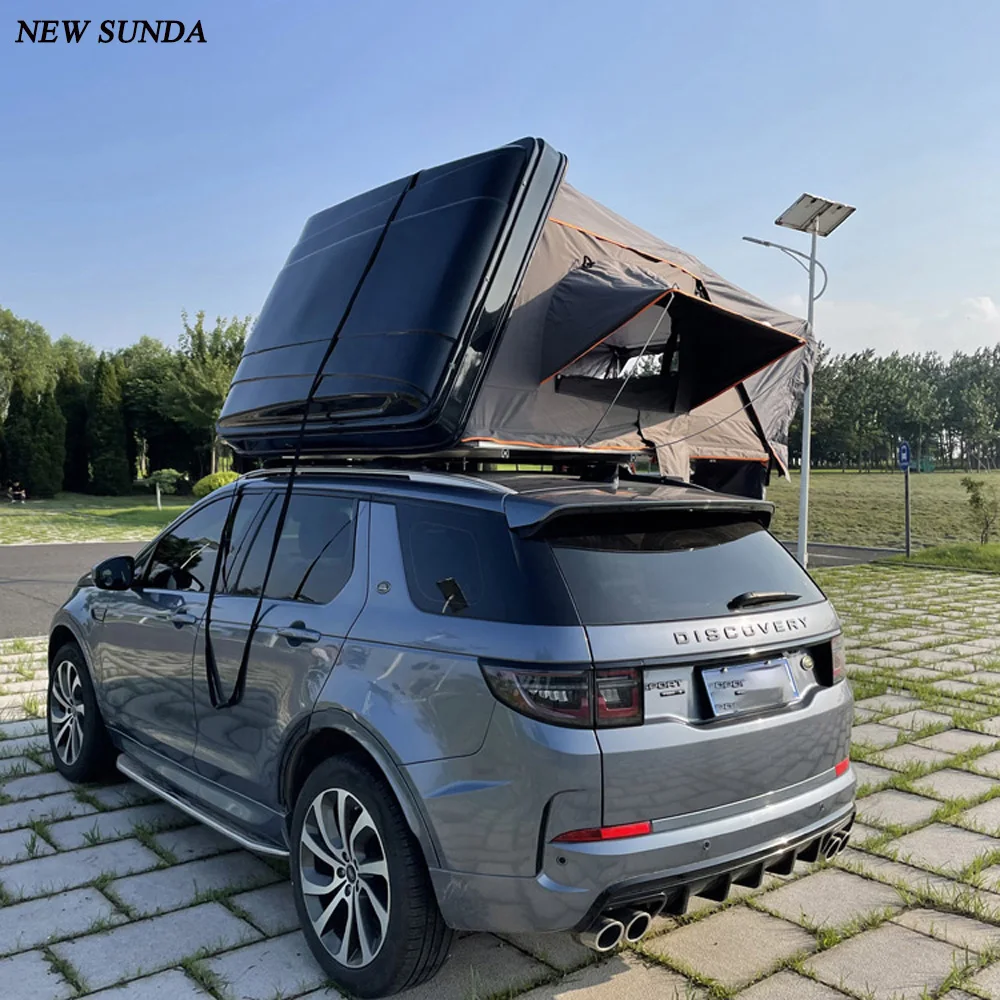 GeerTop Full ABS Diagonal Style Shell Hard Shell Rooftop Tent  for Suv Car Vehicles