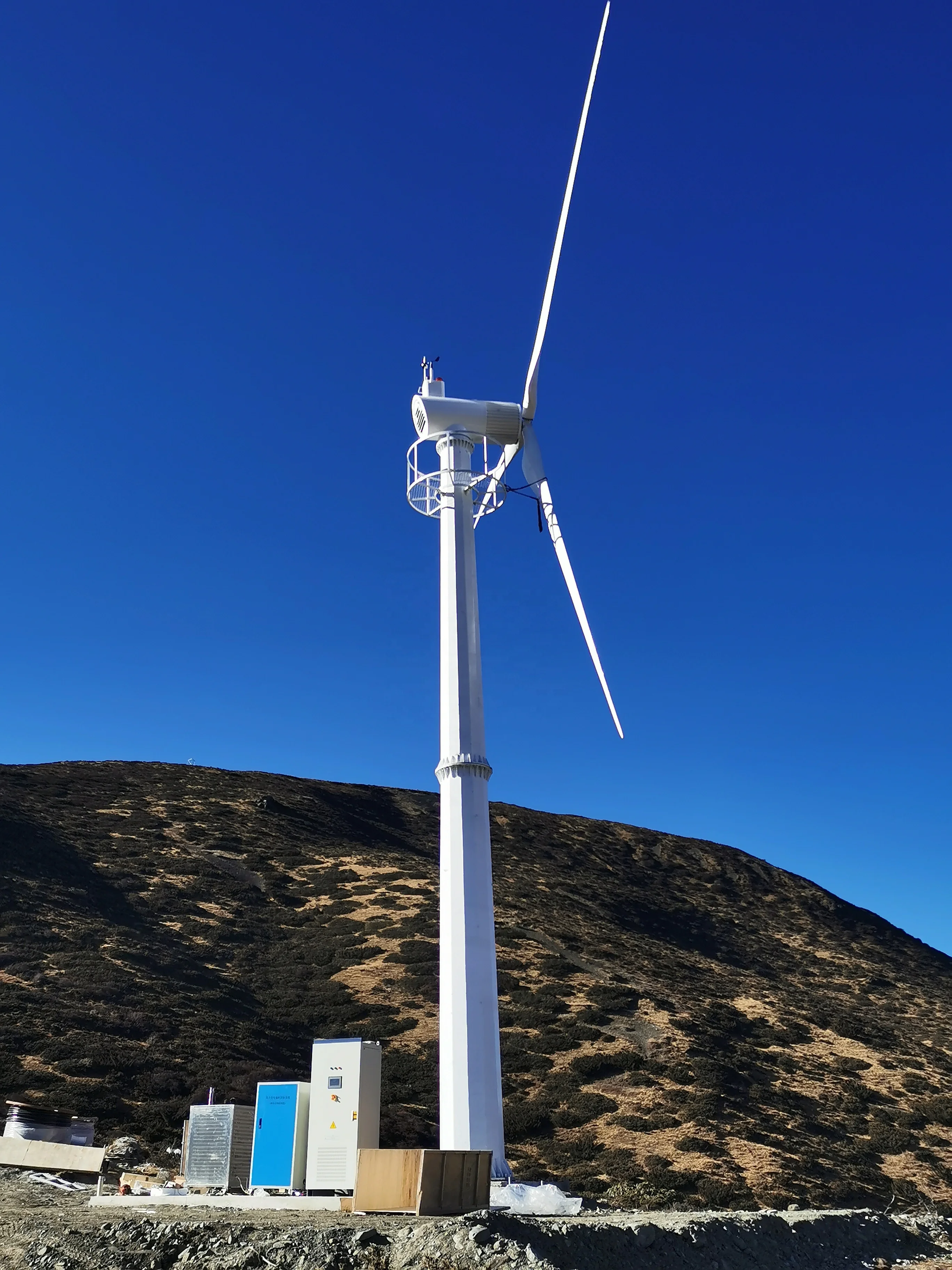 50Kw Wind Generator With Low Rated Wind Speed And Low Generator Resistance And Torque