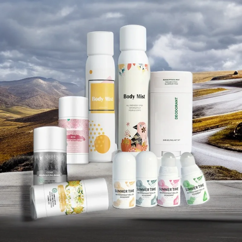 Manufacturer Wholesale Factory Supplied Vegan Long Lasting Organic Roll on Spray Stick Perfume Deodorant & Antiperspiran