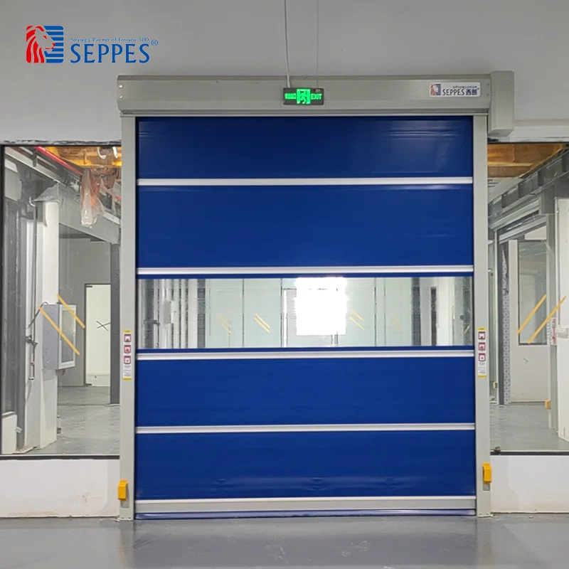 Electric Operated High Speed Shutter Door Quick Roll Up Doors for Clean Room Use